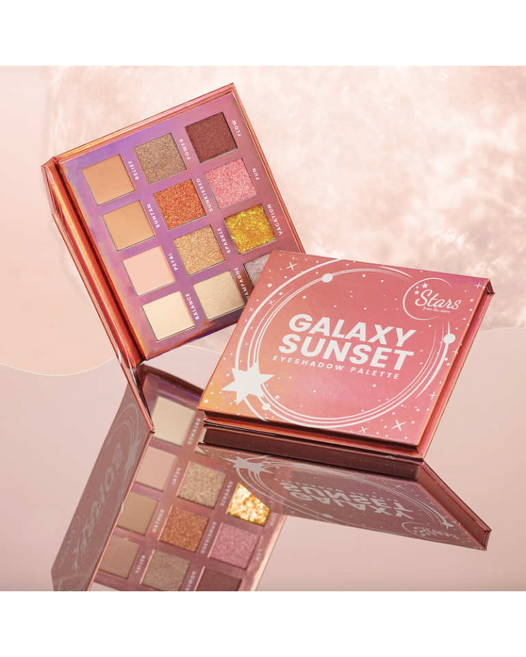 Stars from the Stars Eyeshadow Palette Paleta 12 cieni do powiek Galaxy Sunset, 14,4 g