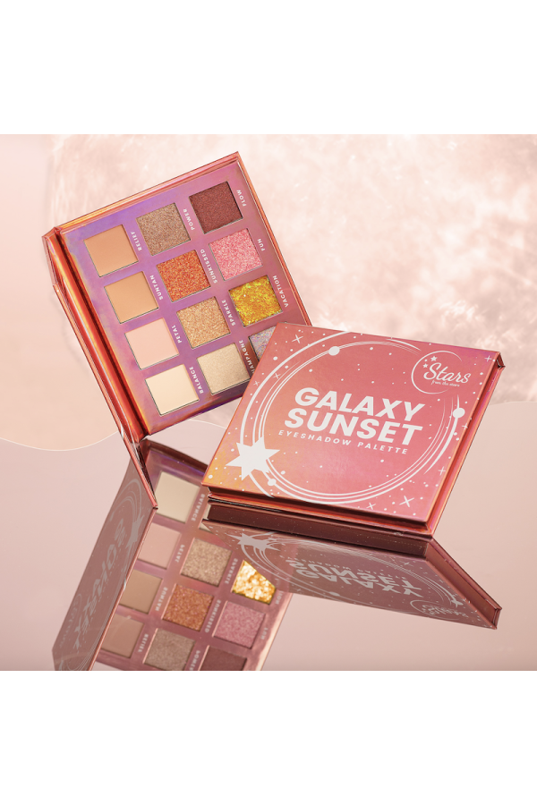 Stars from the Stars Eyeshadow Palette Paleta 12 cieni do powiek Galaxy Sunset, 14,4 g