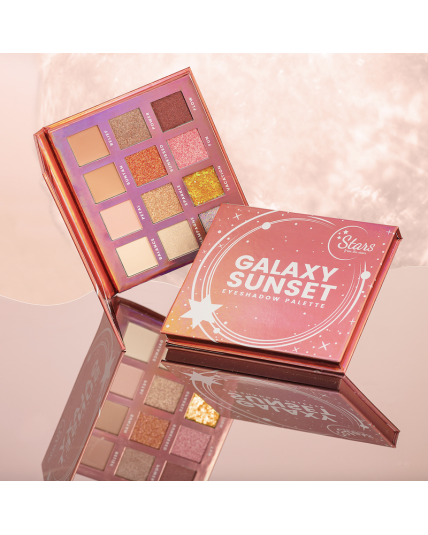 Stars from the Stars Eyeshadow Palette Paleta 12 cieni do powiek Galaxy Sunset, 14,4 g