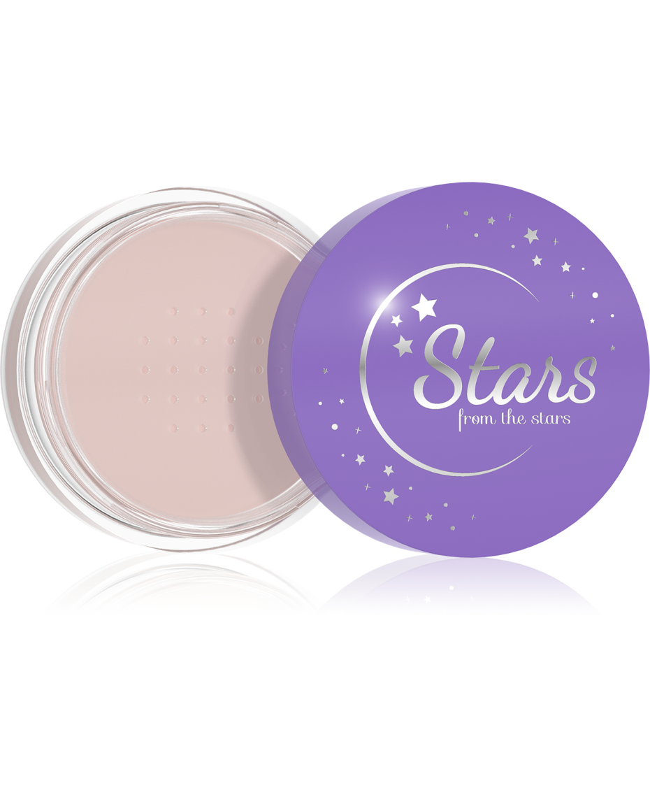 Stars from the Stars Puder sypki utrwalająco-rozświetlający Skinpossible Velvet Shine nr 02, 7,5 g