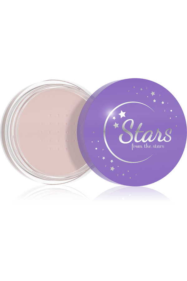 Stars from the Stars Puder sypki utrwalająco-rozświetlający Skinpossible Velvet Shine nr 02, 7,5 g