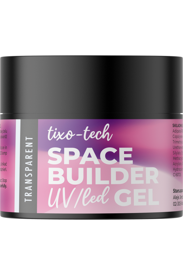 Stars from the Stars Żel budujący UV/LED do paznokci Space Builder Gel Transparent 45g