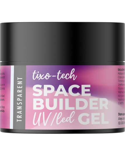 Stars from the Stars Żel budujący UV/LED do paznokci Space Builder Gel Transparent 45g