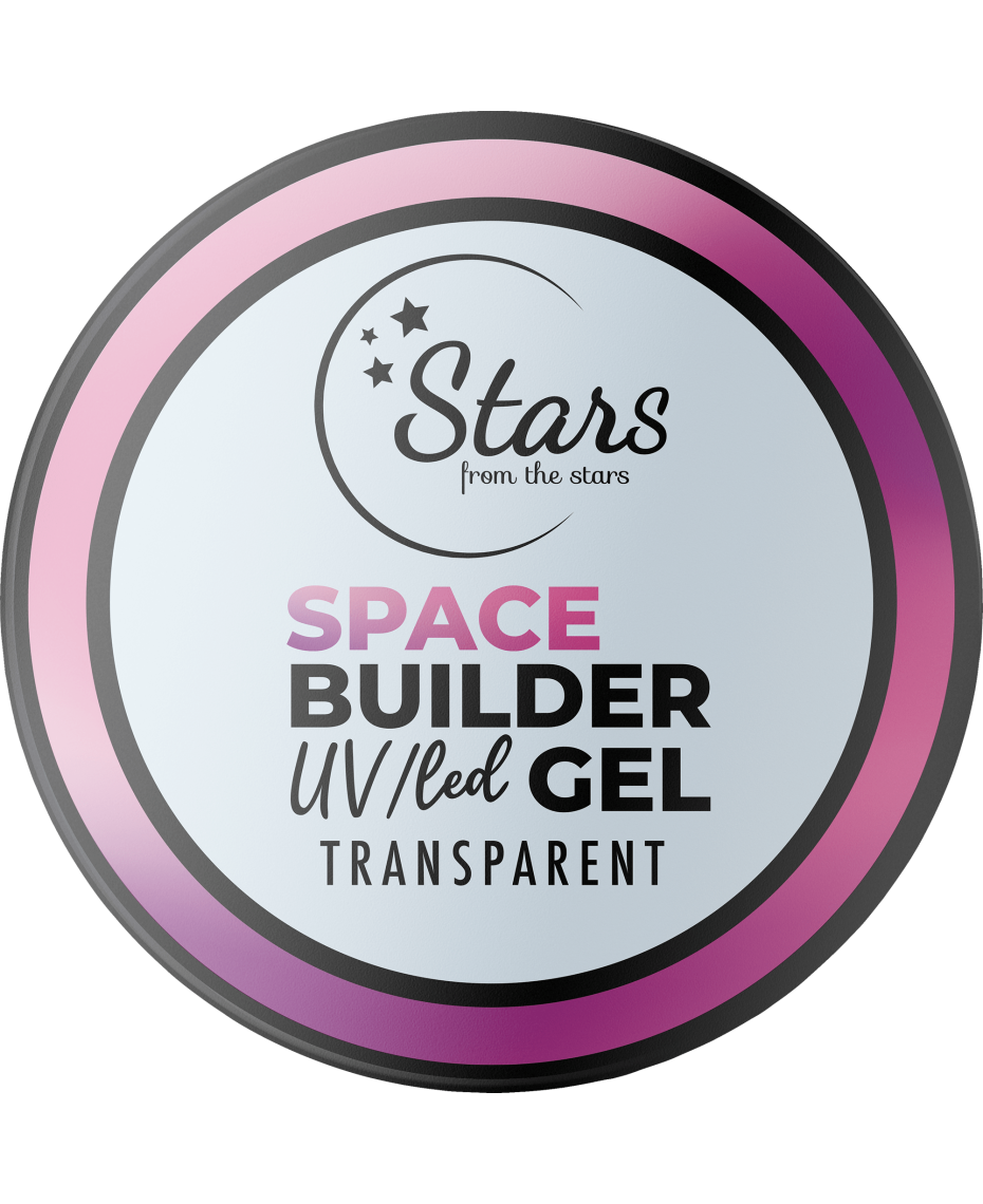 Stars from the Stars Żel budujący UV/LED do paznokci Space Builder Gel Transparent 45g