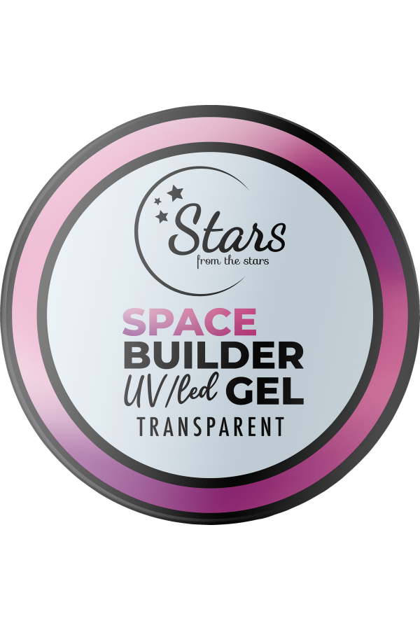 Stars from the Stars Żel budujący UV/LED do paznokci Space Builder Gel Transparent 45g