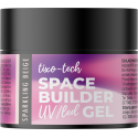 Stars from the Stars Żel budujący UV/LED do paznokci Space Builder Gel Sparkling Beige 12g