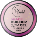 Stars from the Stars Żel budujący UV/LED do paznokci Space Builder Gel Sparkling Beige 12g