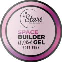 Stars from the Stars Żel budujący UV/LED do paznokci Space Builder Gel Soft Pink 12g Stars from the Stars Żel budujący UV/LED do paznokci Space Builder Gel Soft Pink 12g