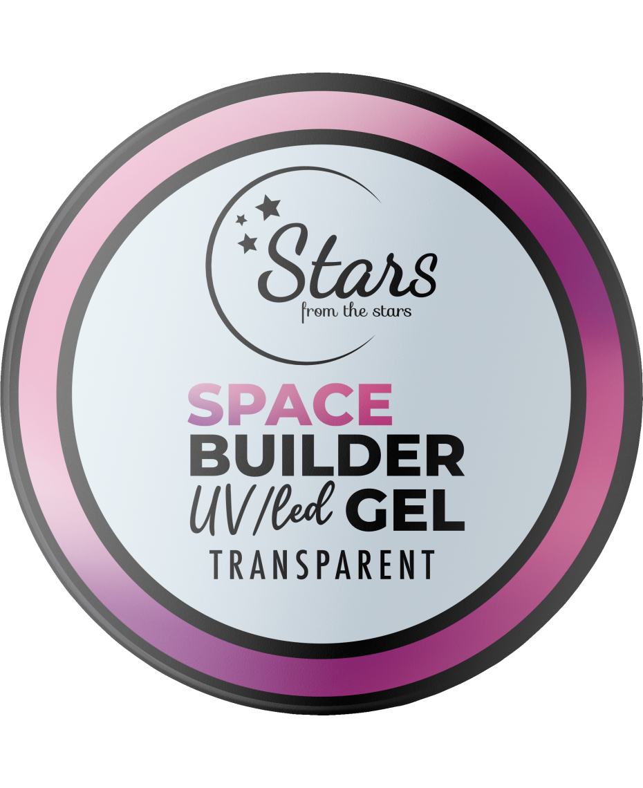 Stars from the Stars Żel budujący UV/LED do paznokci Space Builder Gel Transparent 12g