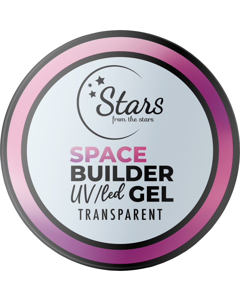 Stars from the Stars Żel budujący UV/LED do paznokci Space Builder Gel Transparent 12g