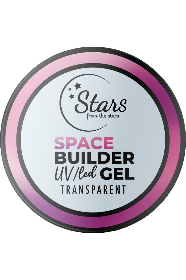 Stars from the Stars Żel budujący UV/LED do paznokci Space Builder Gel Transparent 12g