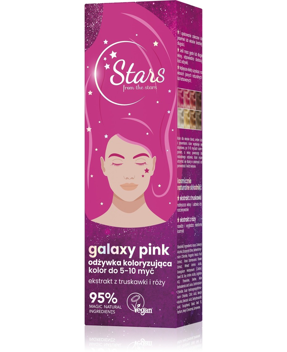Stars from the Stars Odżywka koloryzująca GALAXY PINK 50ml