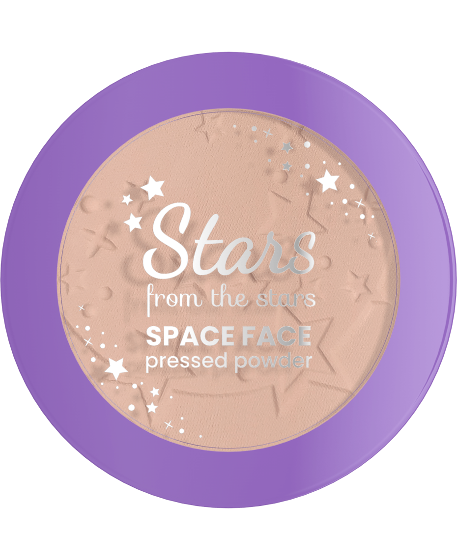 Stars from the Stars Space Face pressed powder Puder prasowany Cosmic Moon nr 01, 9 g