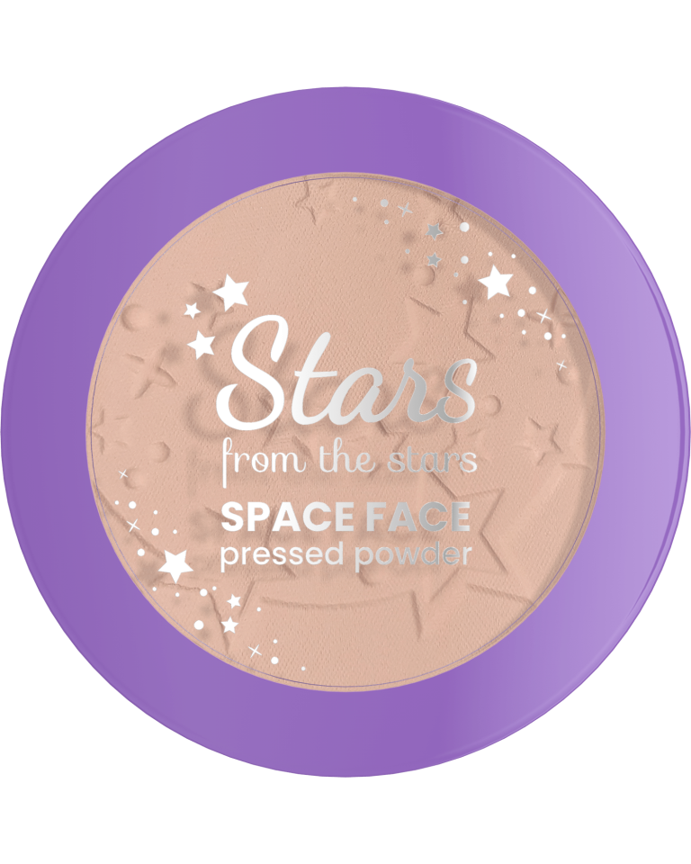 Stars from the Stars Space Face pressed powder Puder prasowany Cosmic Moon nr 01, 9 g