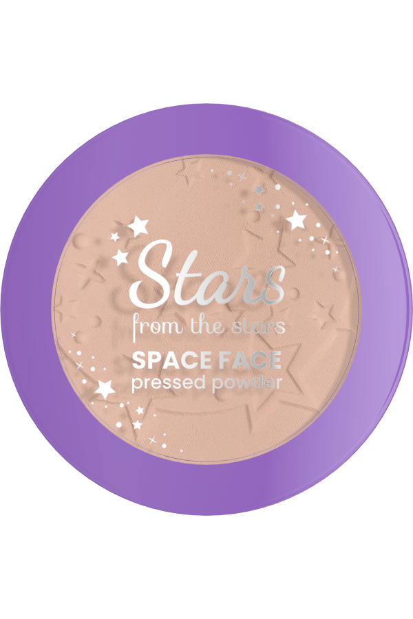 Stars from the Stars Space Face pressed powder Puder prasowany Cosmic Moon nr 01, 9 g
