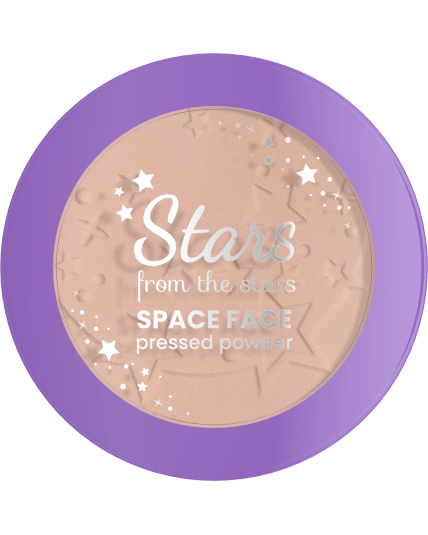 Stars from the Stars Space Face pressed powder Puder prasowany Cosmic Moon nr 01, 9 g