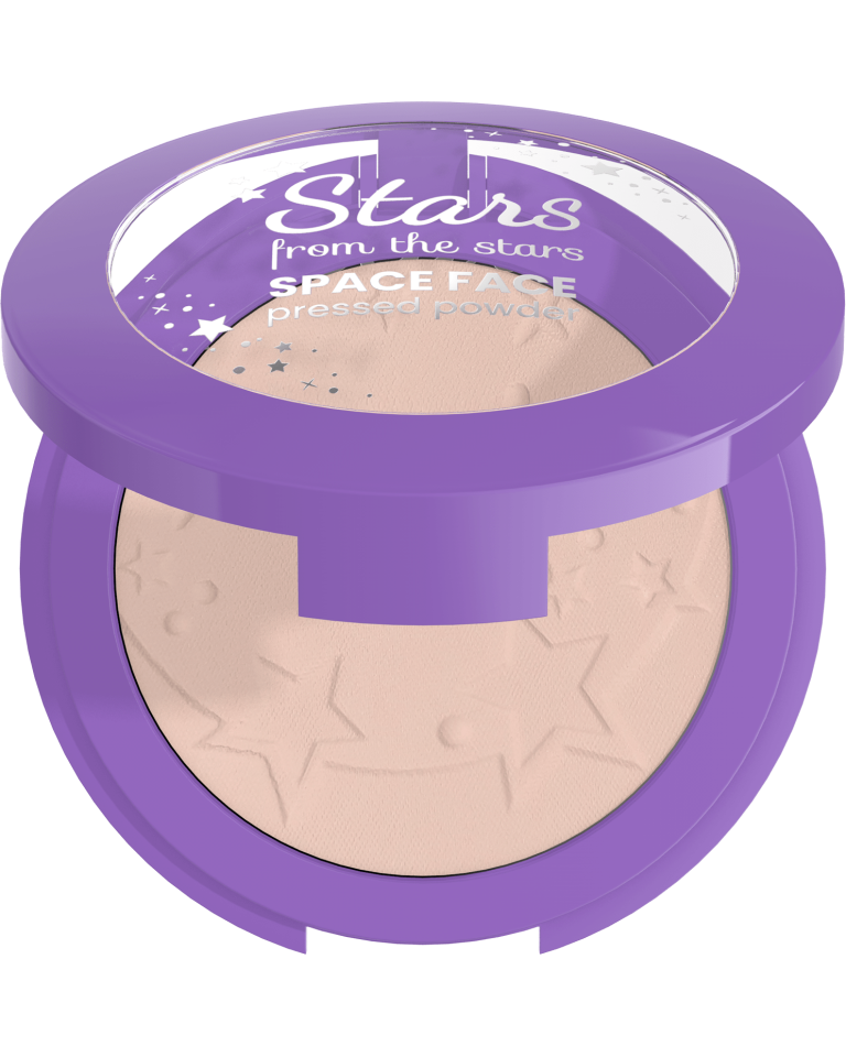 Stars from the Stars Space Face pressed powder Puder prasowany Super Star nr 02, 9 g