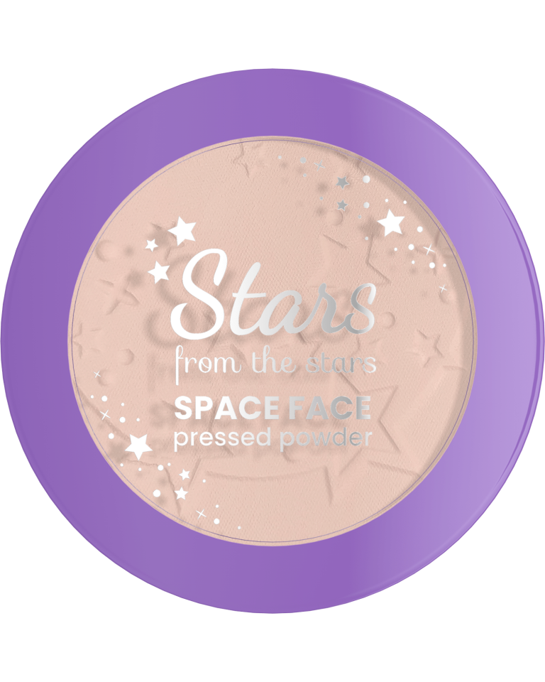 Stars from the Stars Space Face pressed powder Puder prasowany Super Star nr 02, 9 g