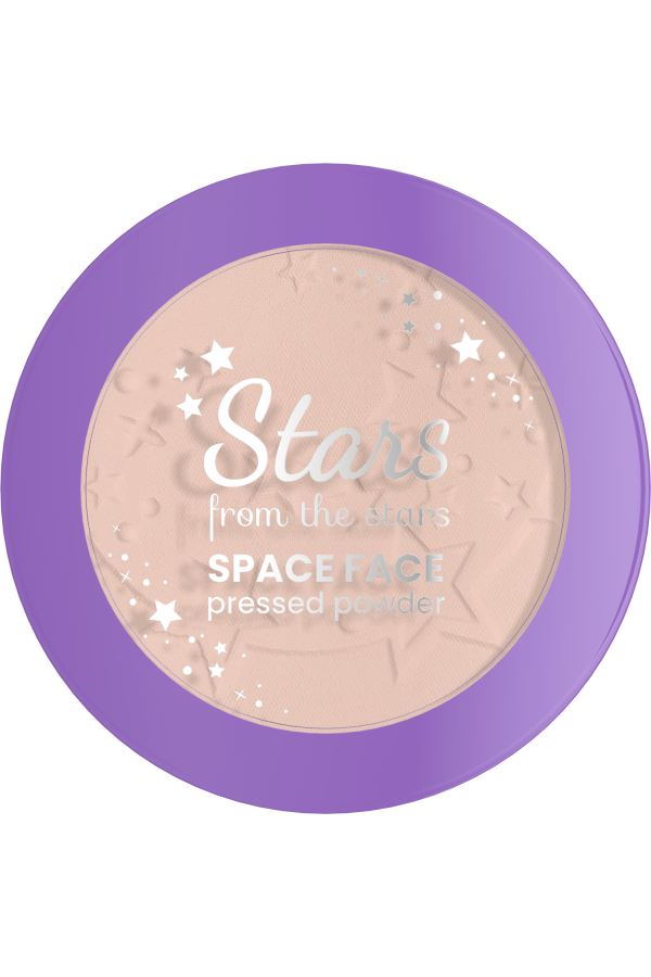 Stars from the Stars Space Face pressed powder Puder prasowany Super Star nr 02, 9 g