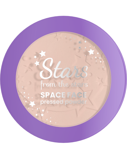 Stars from the Stars Space Face pressed powder Puder prasowany Super Star nr 02, 9 g