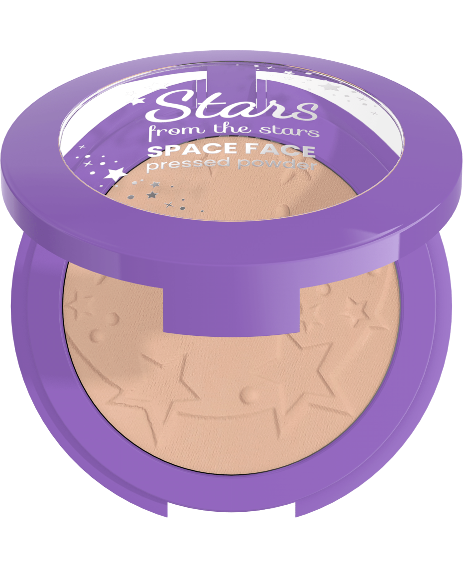Stars from the Stars Space Face pressed powder Puder prasowany Galaxy Style nr 03, 9 g