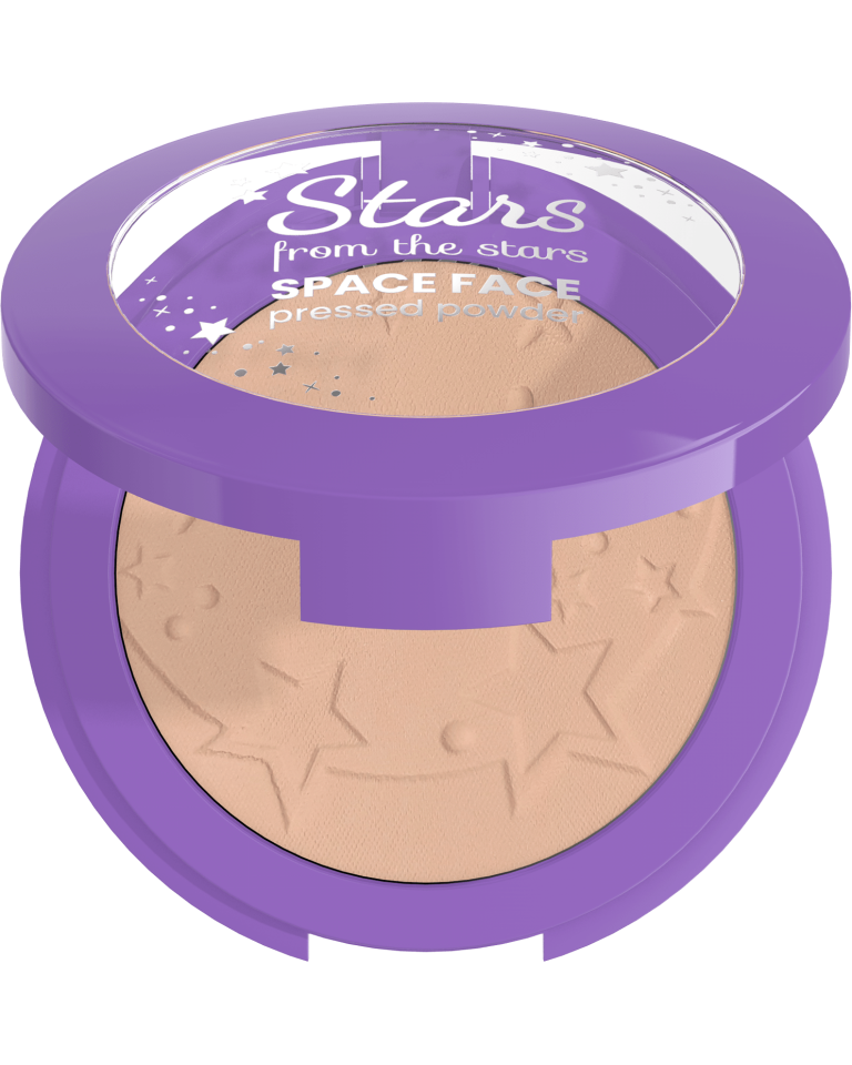 Stars from the Stars Space Face pressed powder Puder prasowany Galaxy Style nr 03, 9 g