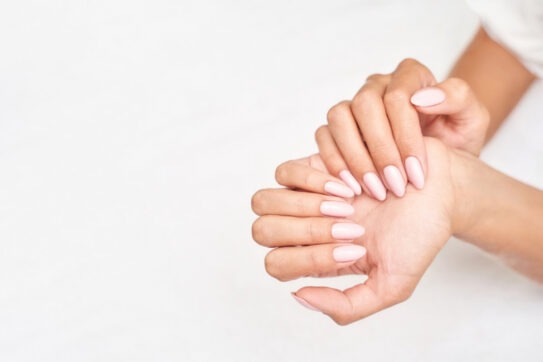 milk nails