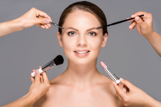 makijaż dla brunetek